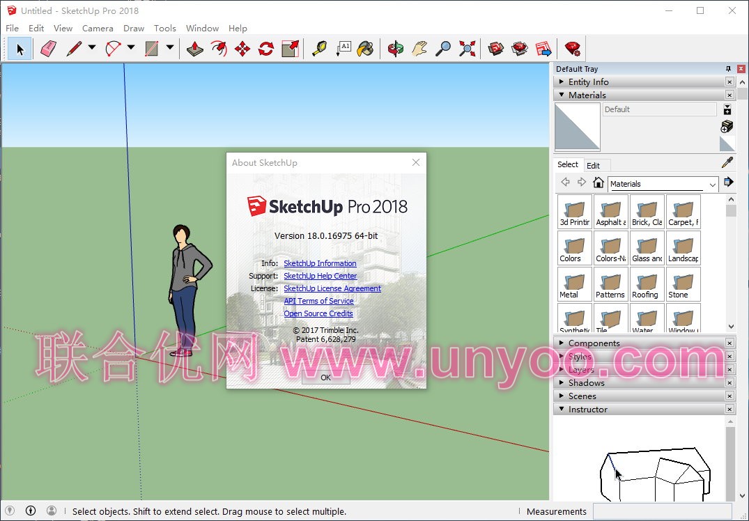 SketchUp Pro 2019 v19.3.253 x64 多语言注册版-草图大师