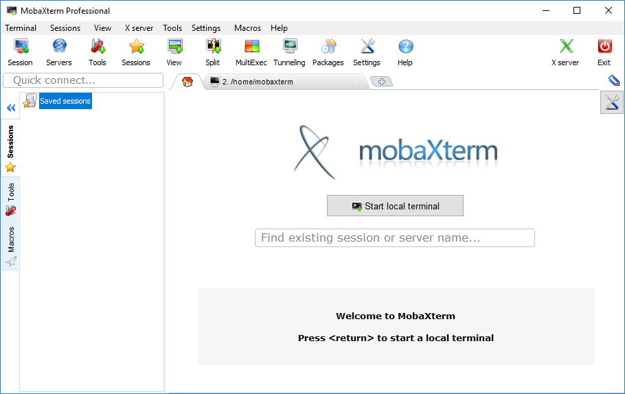 MobaXterm Professional v11.1 Build 3860 注册版-全功能SSH/X远程客户端-Xmanager最佳替代品