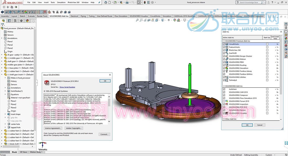 SolidWorks 2019 SP0 Win x64 多语言中文正式注册版