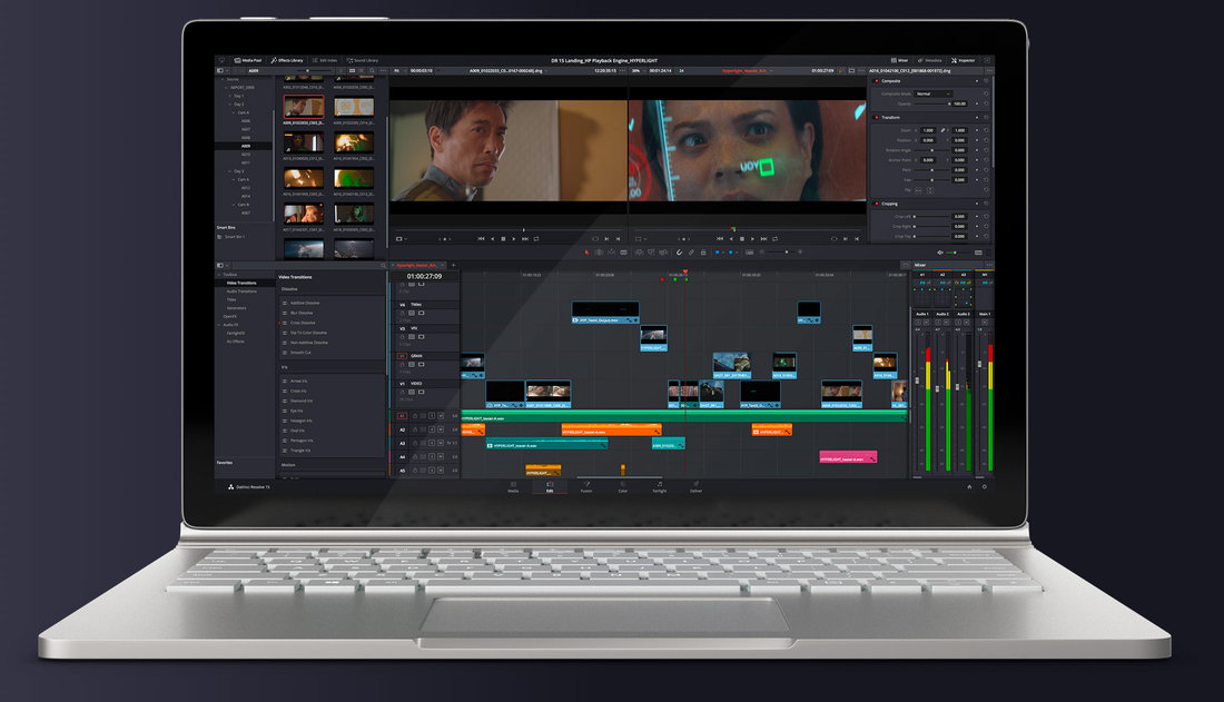 DaVinci Resolve Studio v15.2.0.33 多语言中文注册版-达芬奇调色