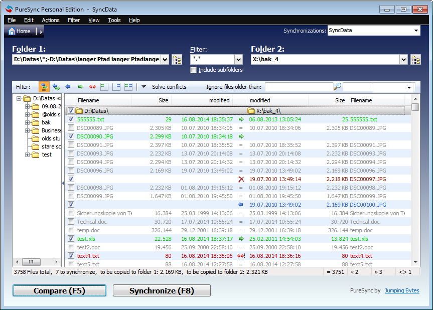 PureSync v4.7.2 多语言正式版-文件备份同步软件