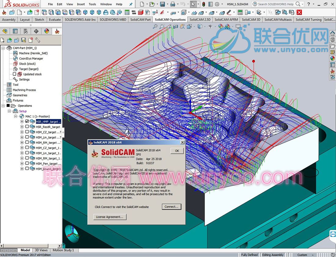 SolidCAM 2018 SP2 多语言注册版-CAM软件领导者