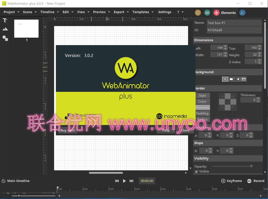 Incomedia WebAnimator Plus v3.0.2 多语言注册版-动画设计制作