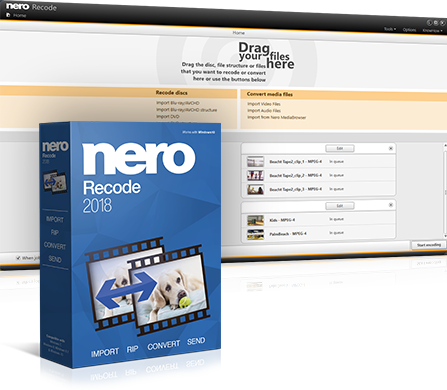 Nero Platinum 2018 Suite v19.0.10200+ContentPack 多语言中文注册版-4K多媒体套件