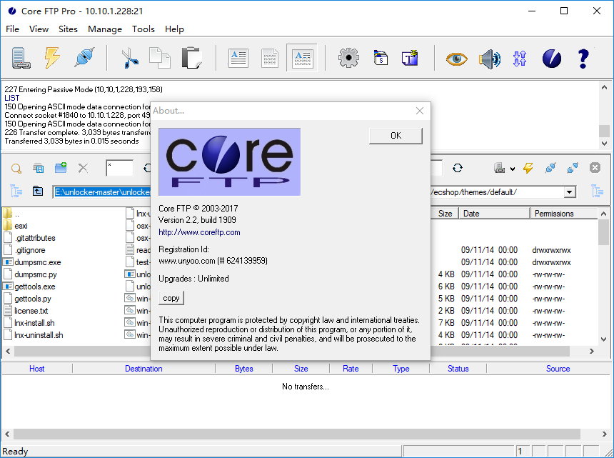 Core FTP Pro v2.2 Build 1909 x86/x64注册版附注册码-FTP客户端