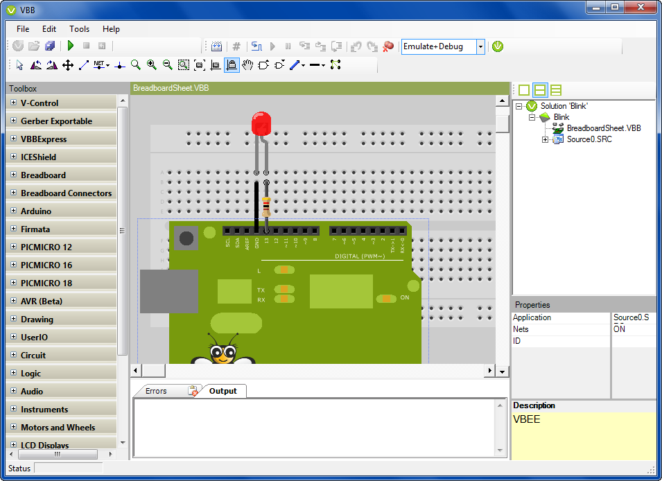 VirtualBreadboard (VBB) 5.5.5.0 多语言正式版-Arduino仿真模拟器