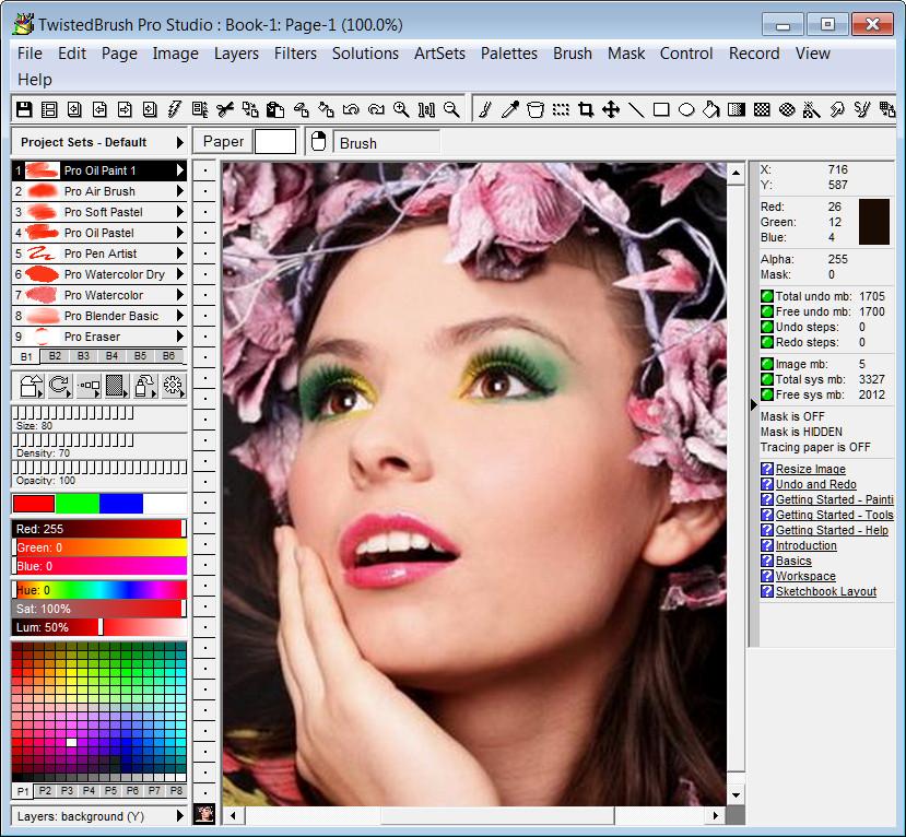 TwistedBrush Pro Studio 23.01 注册版附注册机-数字图像软件