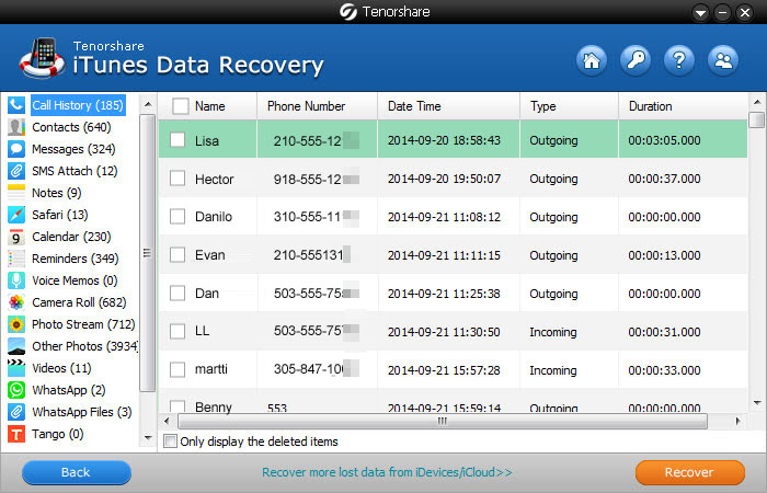 Tenorshare iTunes Data Recovery 4.6.0.1 注册版附注册机-iOS备份提取工具