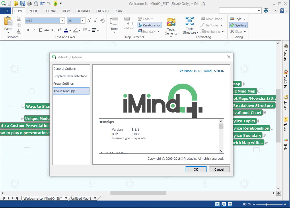 iMindQ Corporate 8.1.1 多语言注册版 - 思维导图软件