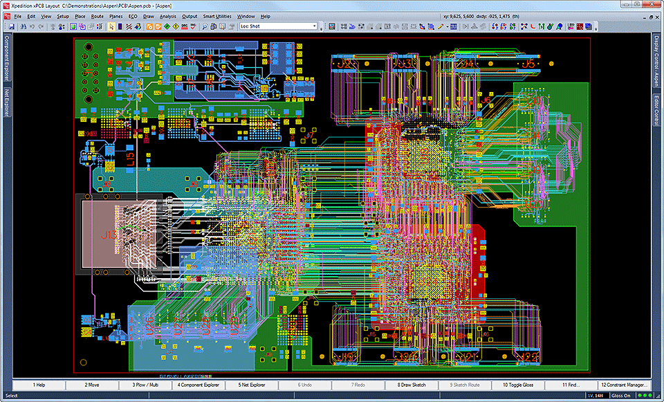 Xpedition Enterprise VX.2 Win/Linux 注册版 - PCB电子设计与仿真全流程解决方案