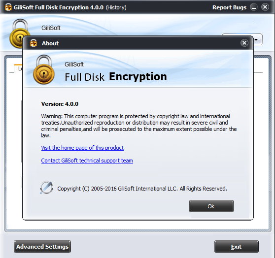 Gilisoft Full Disk Encryption 4.0 注册版附注册码-硬盘加密软件