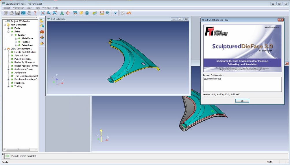 FTI Sculptured Die Face 3.2 多语言注册版