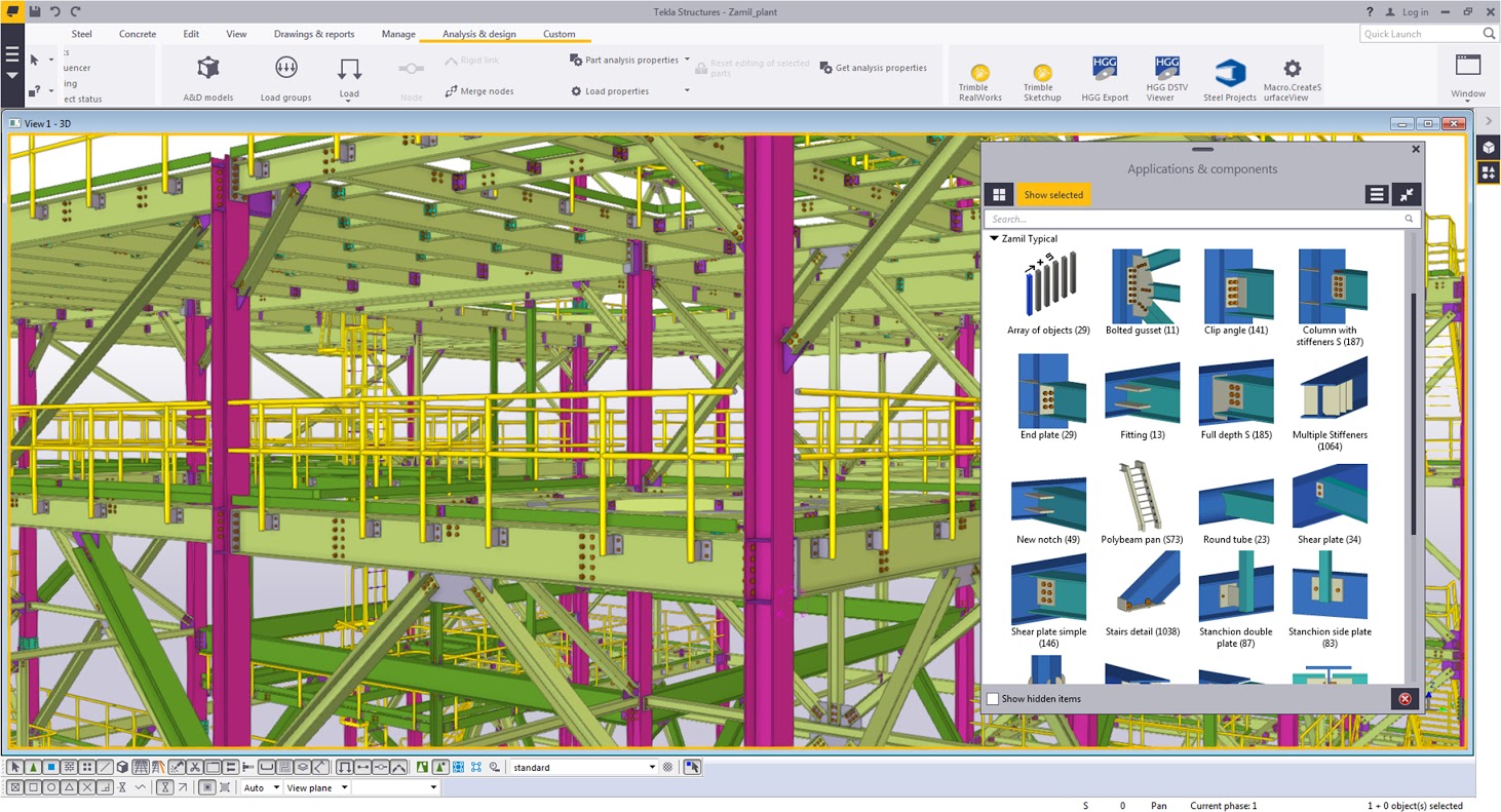 Trimbe Tekla Structures 21.1 SR6注册版-钢结构详图设计