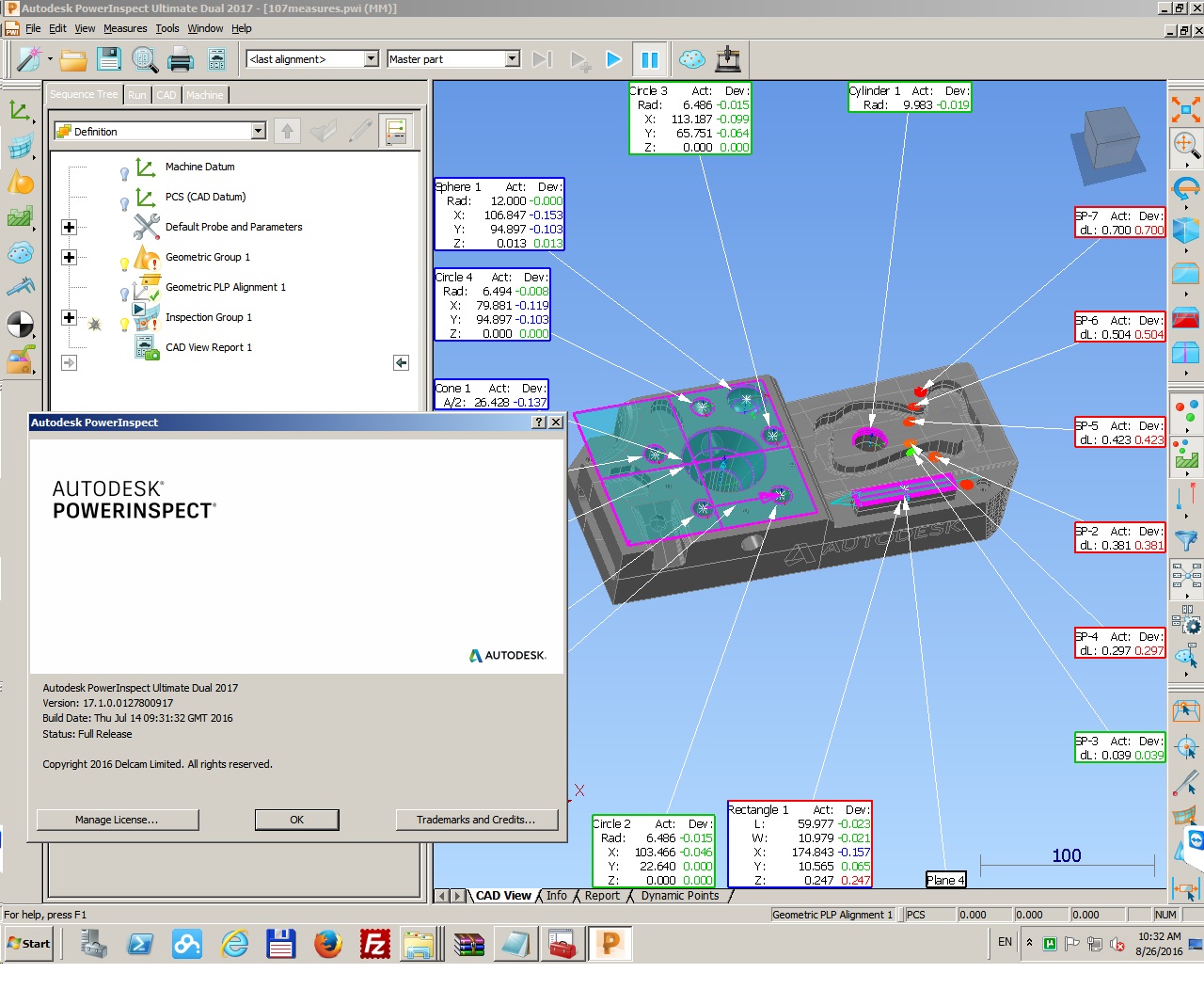 Autodesk PowerInspect 2017 多语言注册版-检测系统