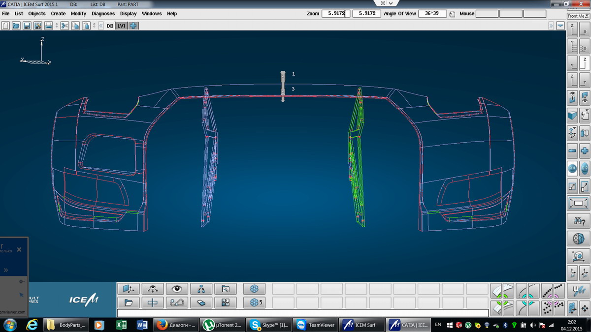 CATIA ICEM Surf 2015.2 HF3注册版-CATIA 3D建模工具