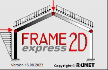 二维架构 RUNET FRAME2Dexpress ver 16.08/2023破解版下载