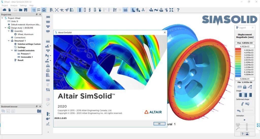 Altair SimSolid 2021.0.1破解版下载