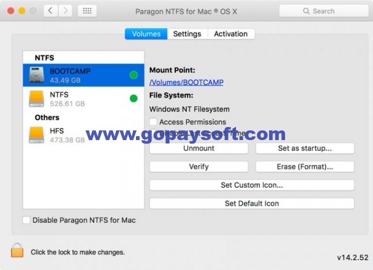 Paragon NTFS 15.5.143 for macOS Catalina破解版下载