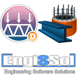 Engissol 2D Frame Analysis 4.9 / Cross Section Analysis & Design 4.2破解版下载