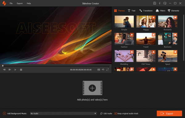 Aiseesoft Slideshow Creator软件下载-Aiseesoft Slideshow Creator中文破解版1.0.22