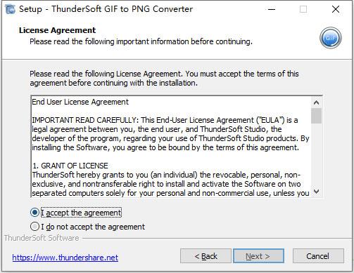 ThunderSoft GIF to PNG Converter破解版[测试能用]_ThunderSoft GIF to PNG Converter破解版 v4.1.0附安装教程下载