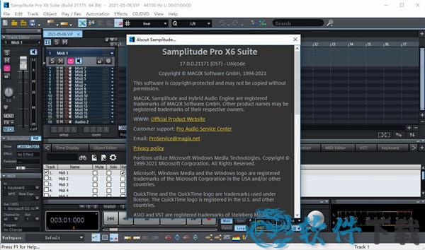 Samplitude Pro x6破解版