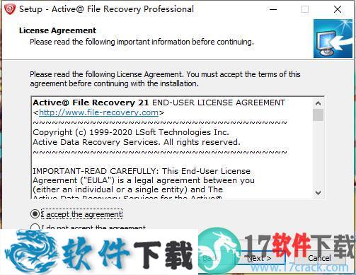 Active File Recovery(磁盘分区恢复工具) v21.0.1破解版(附安装教程)下载