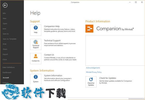 MiniTAB Quality Companion