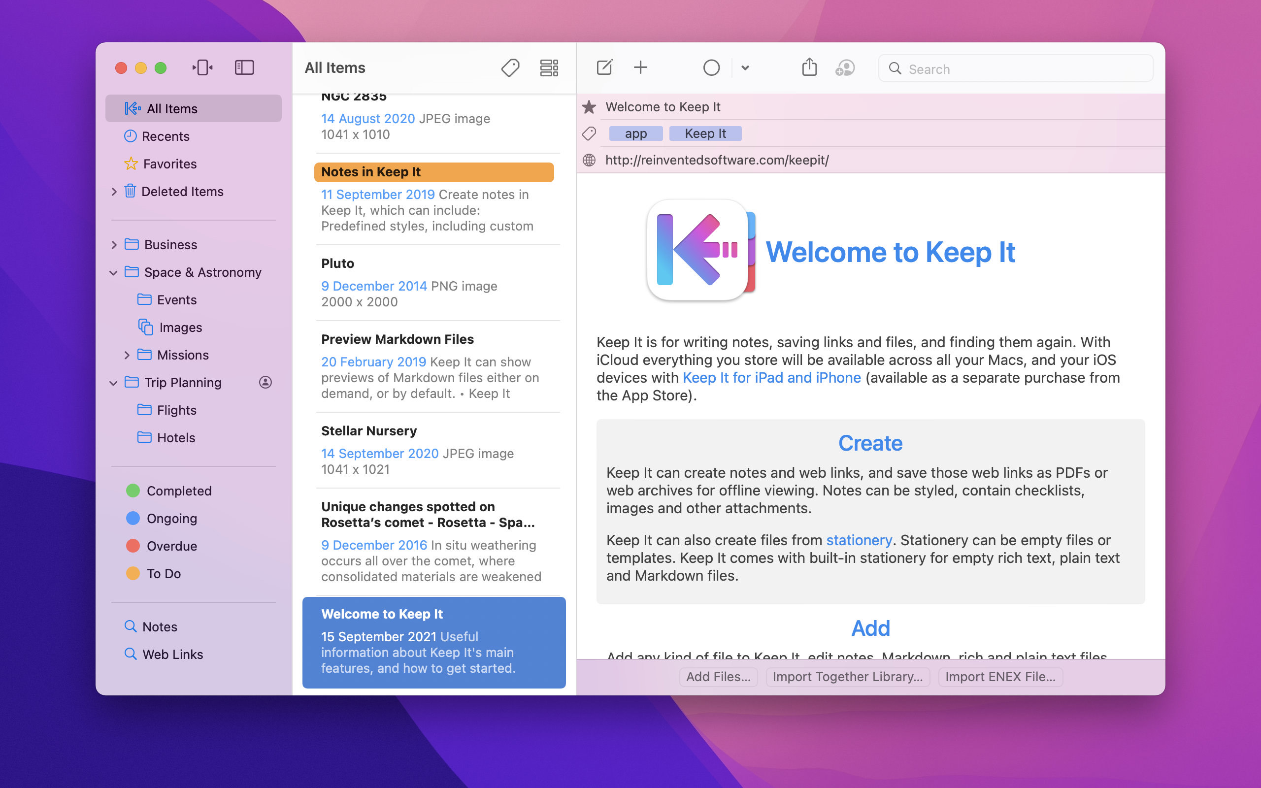 Keep It 2.3.5 mac写作笔记知识管理下载