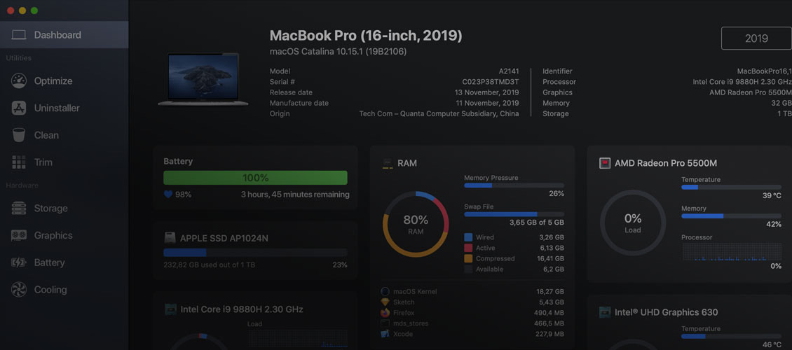 Sensei 1.5.9 中文版 mac系统清理软件下载