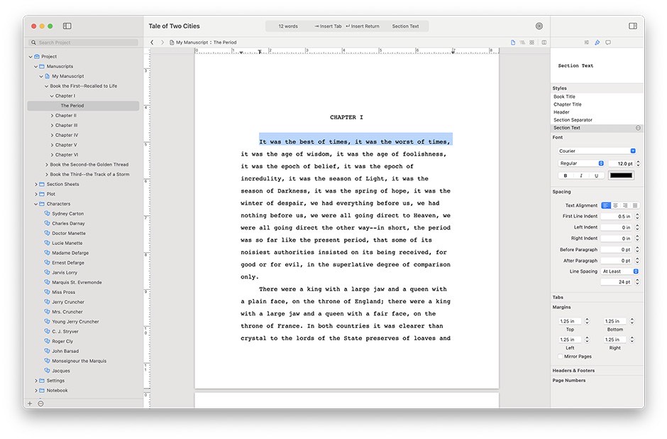 Storyist for mac 4.3.3 优秀剧本写作应用下载