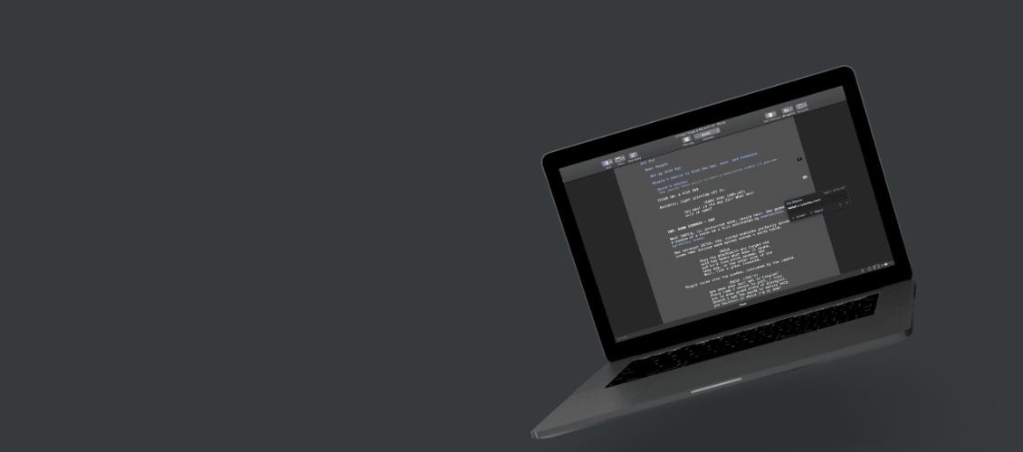 Final Draft for mac 12.0.9 优秀剧本写作软件下载