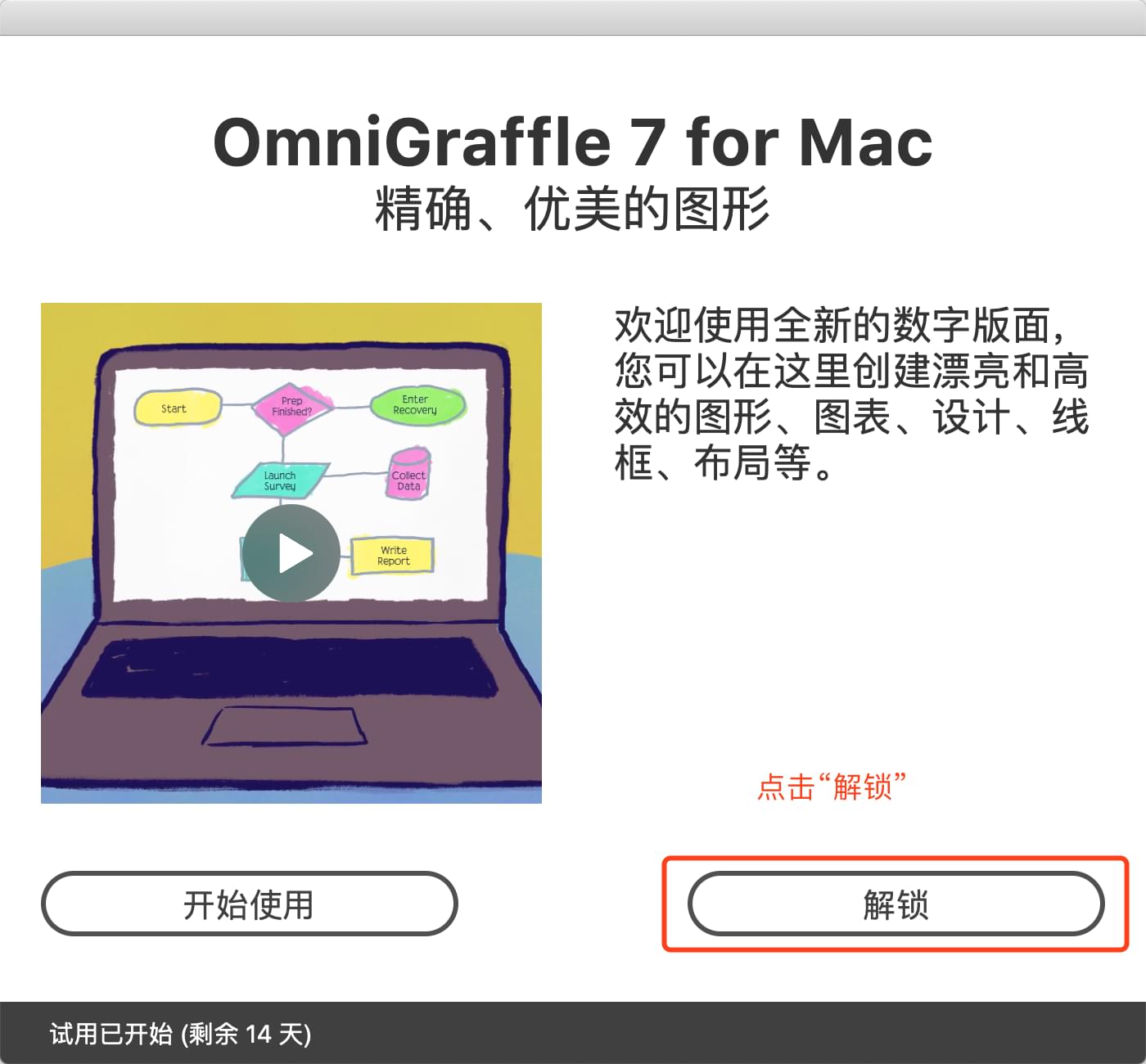 OmniGraffle进入许可证管理 