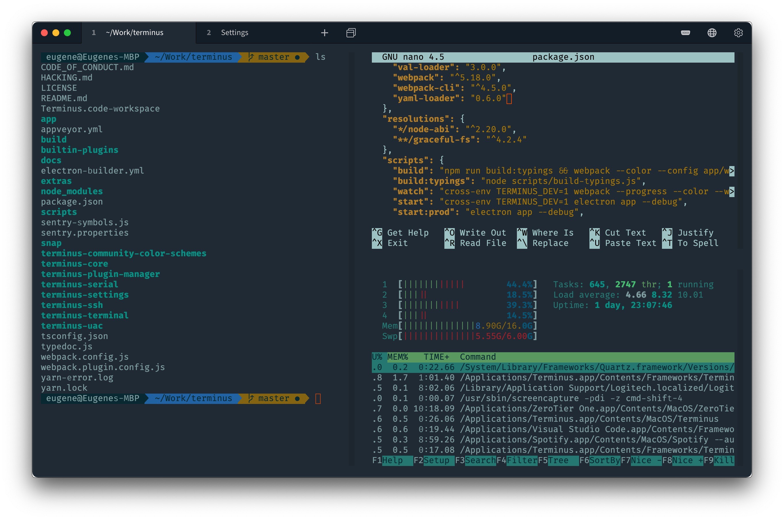 Tabby 1.0.200 mac版 终端模拟器下载