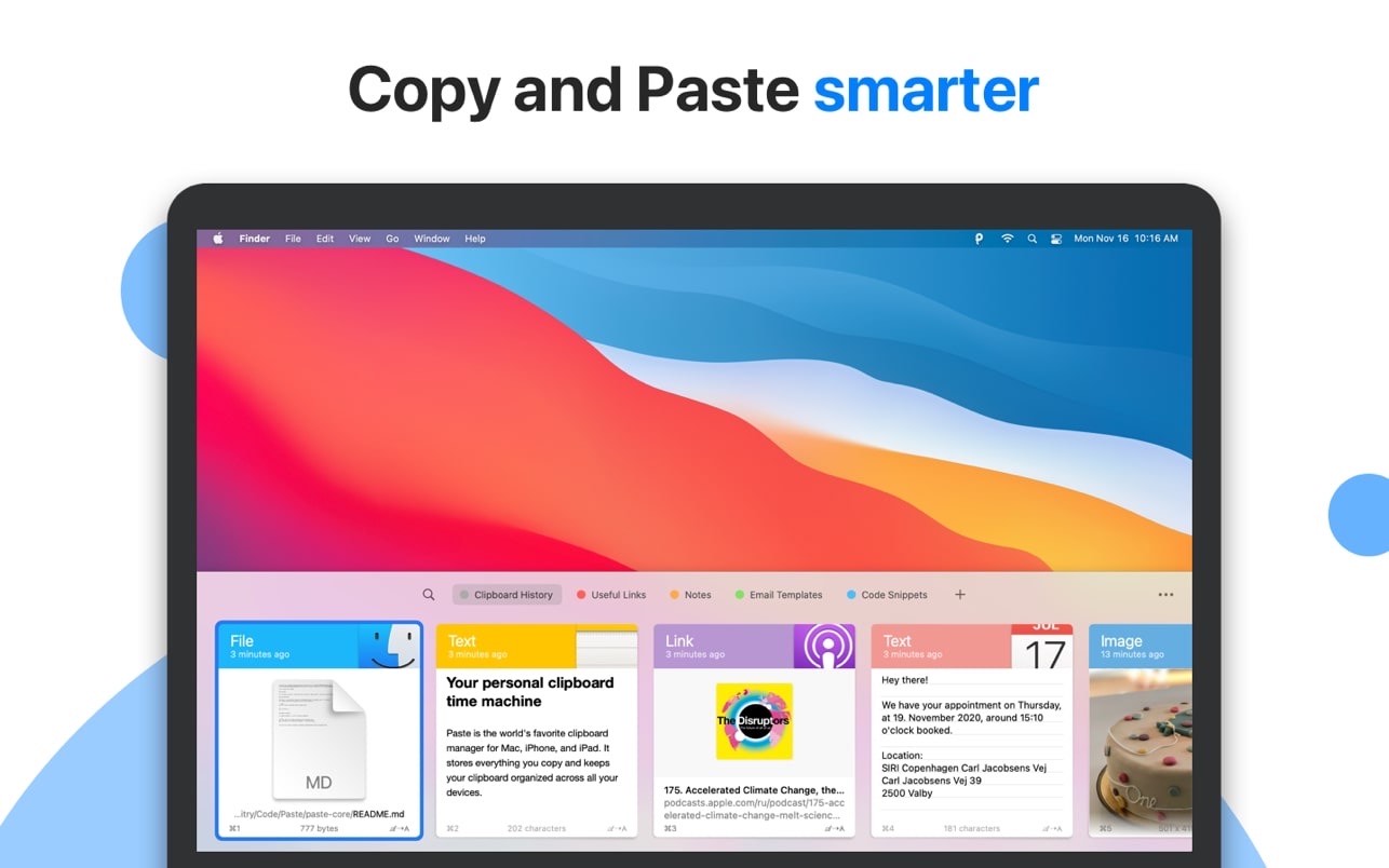 Paste 4.0.8 mac剪切板记录管理工具下载