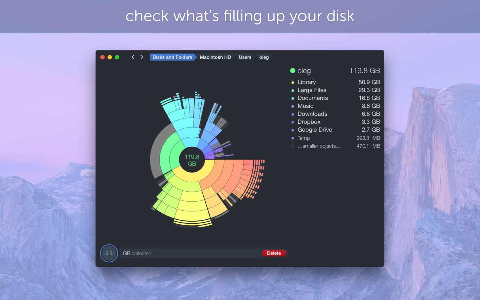 DaisyDisk 4.24 可视化磁盘清理工具下载