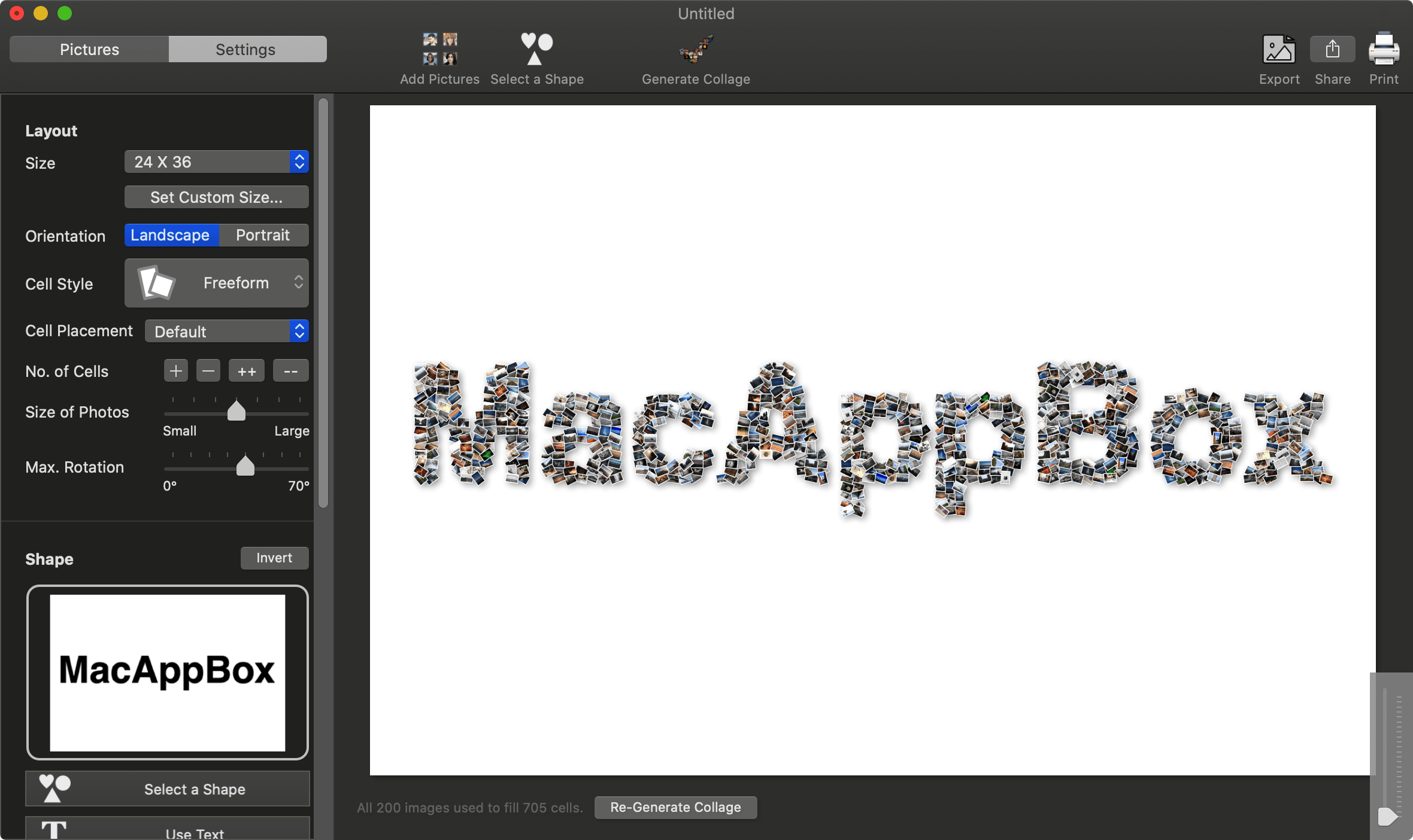 FigrCollage for mac 3.3.6 mac制作照片墙下载