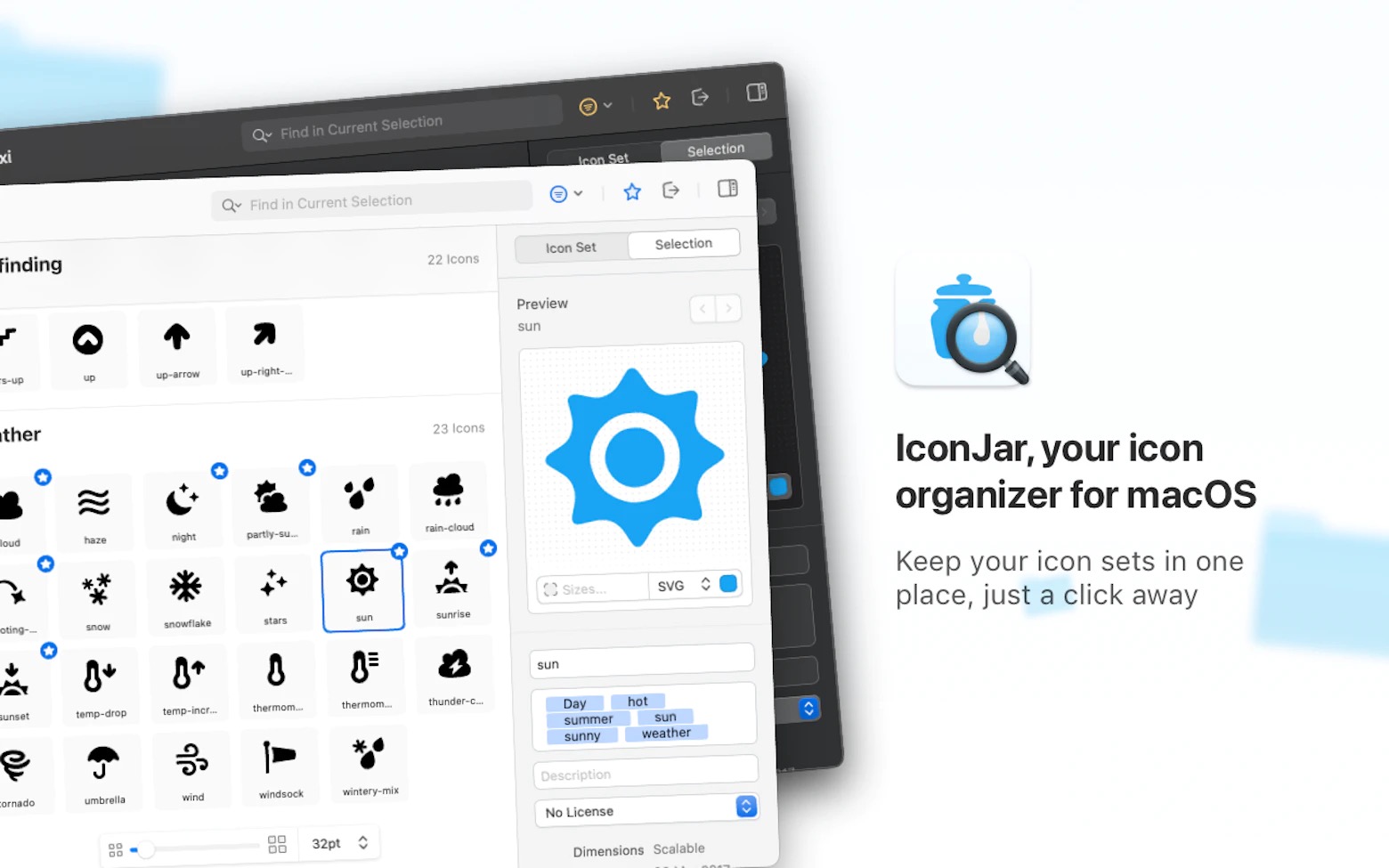 IconJar 2.11.2 mac图标管理工具下载