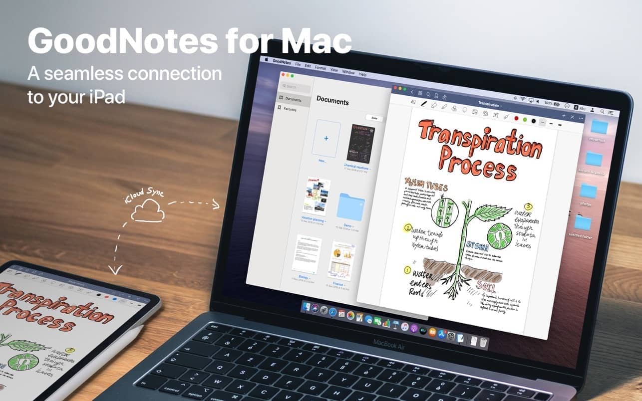 GoodNotes 5.9.8 for mac 优秀笔记应用下载