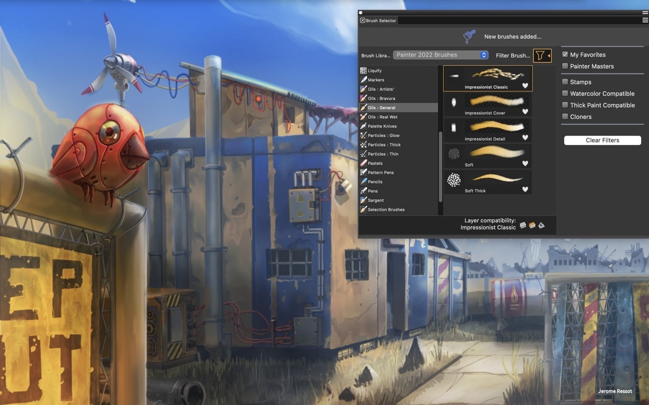 Corel Painter for mac 22.1.121 (22.0.2) 绘画插画工具下载