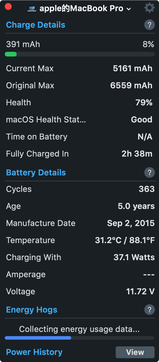 Battery Health 3 1.0.29 mac电池监控应用下载