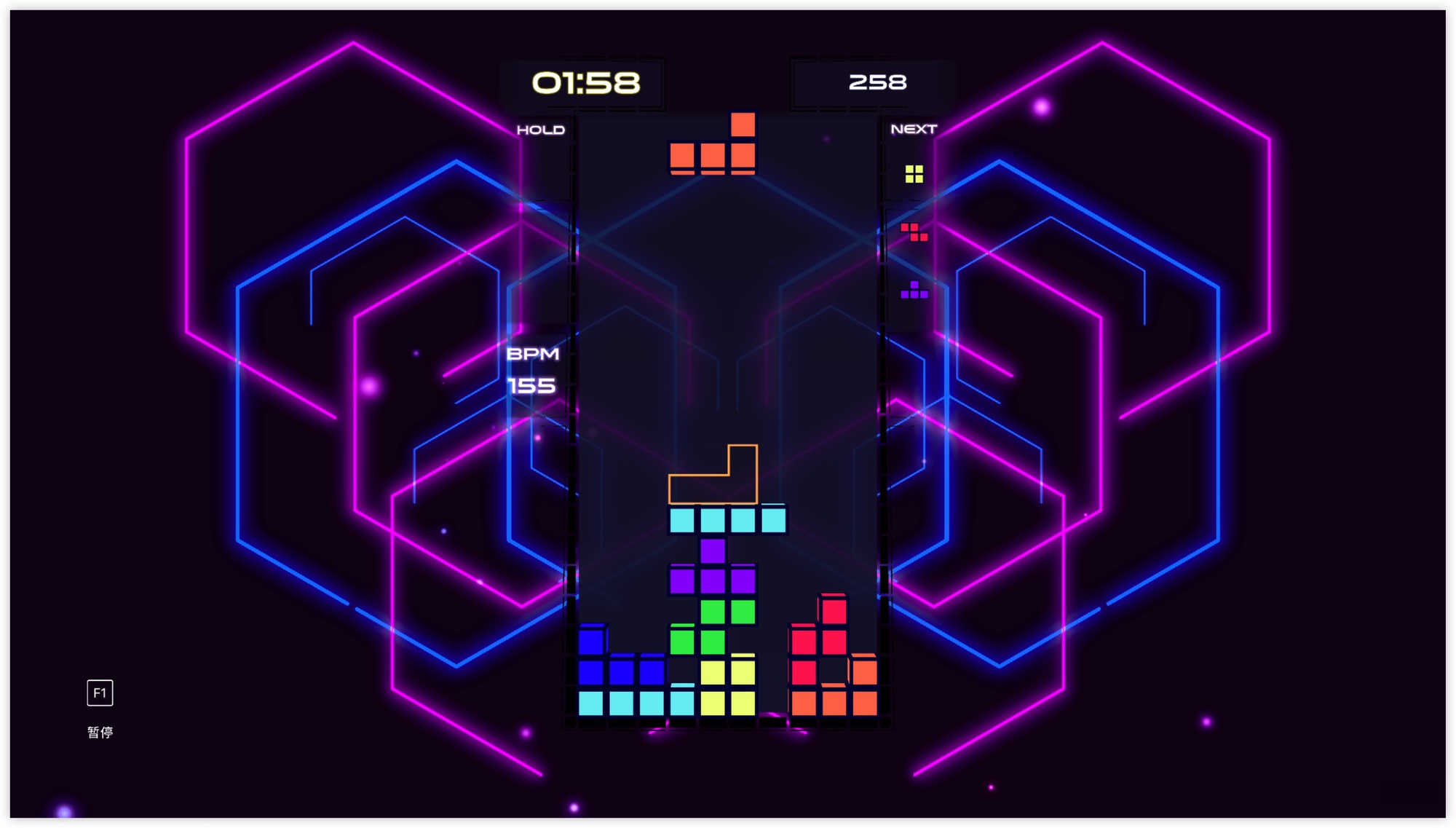 俄罗斯方块 Tetris Beat Mac破解版下载