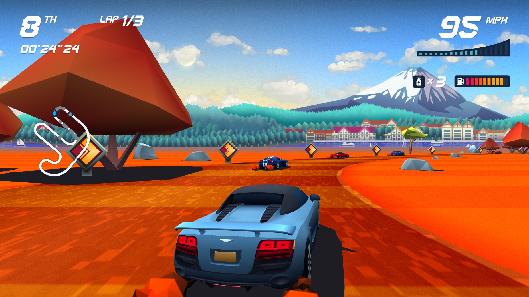 Horizon Chase Turbo 2.5 mac复古街机赛车游戏下载