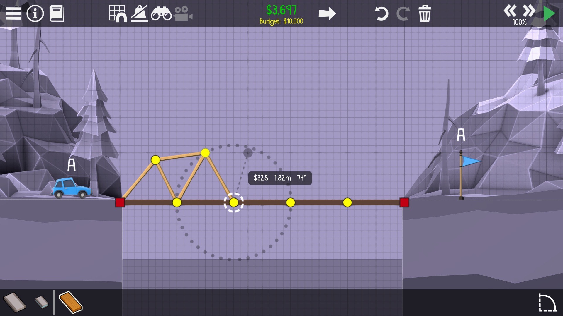 Poly Bridge 2 v 1.34 经典建桥模拟游戏下载