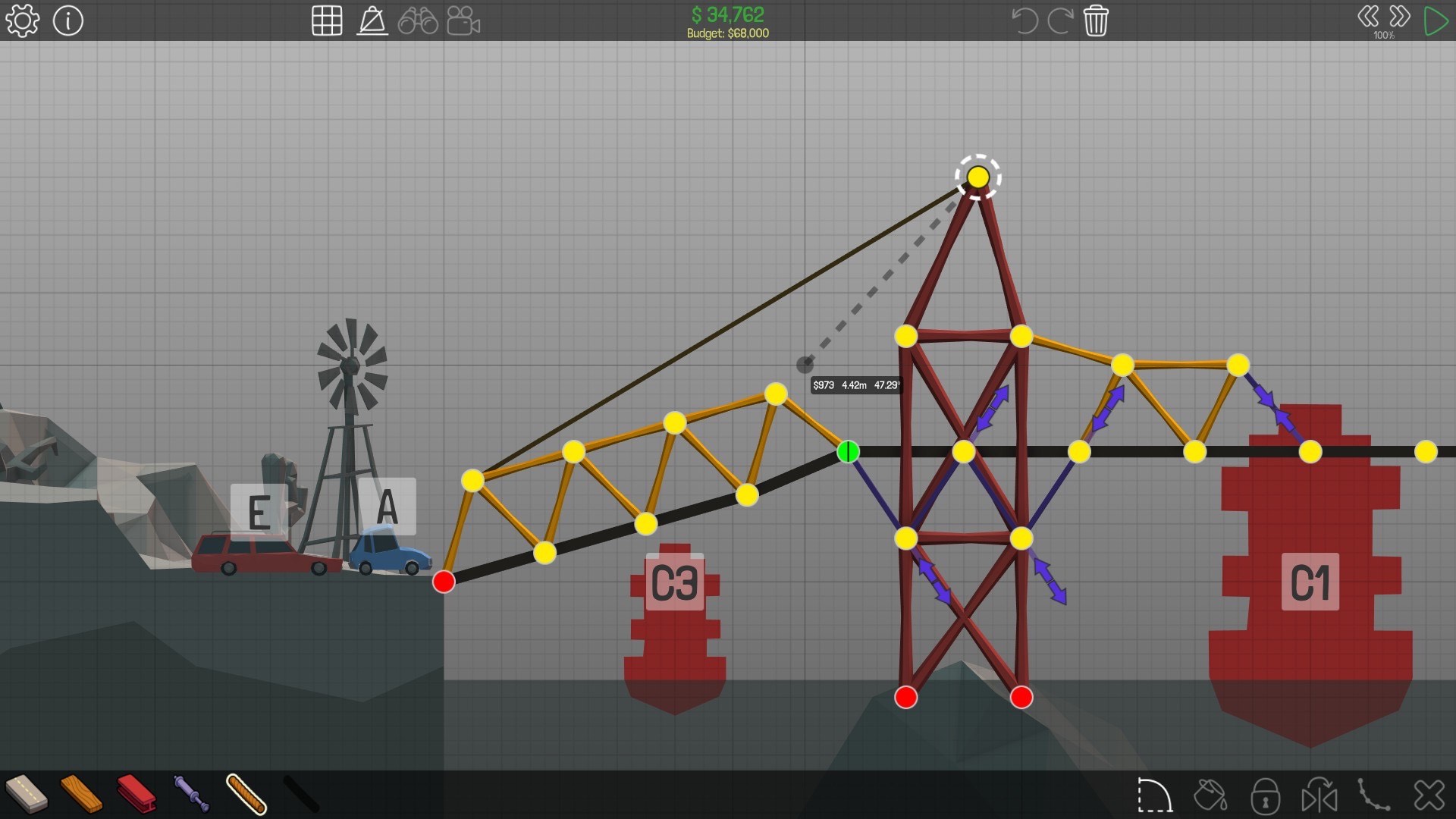 桥梁建造师（Poly Bridge）1.0.5 mac版 下载