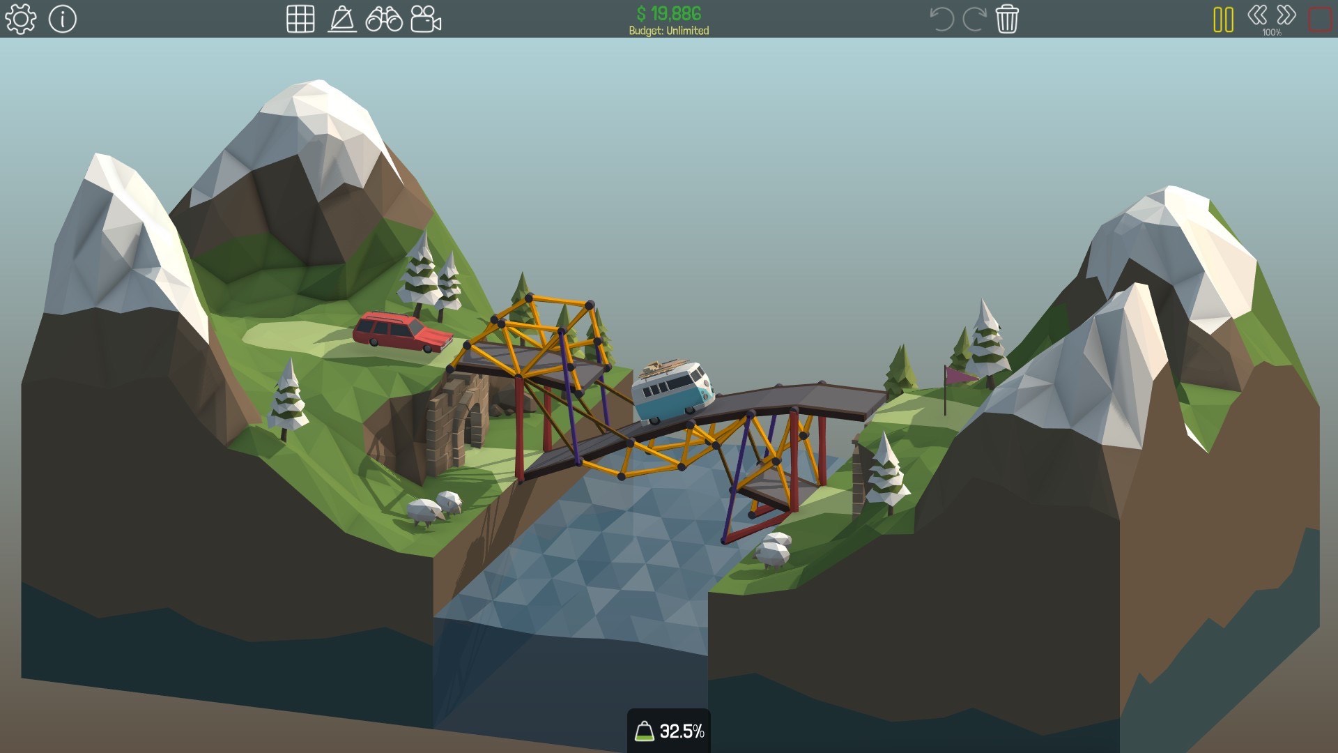 桥梁建造师（Poly Bridge）1.0.5 mac版 下载