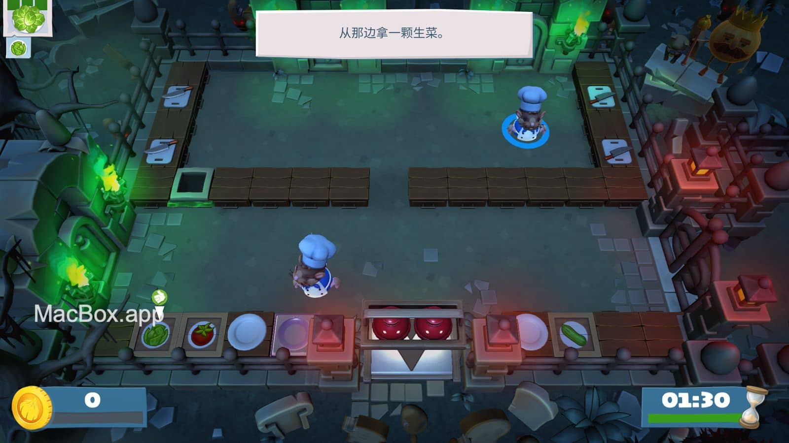 胡闹厨房2（Overcooked2）mac破解版 厨房模拟游戏下载