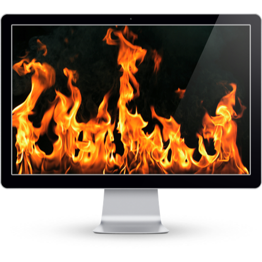 Fireplace Live HD+ Screensaver破解版下载-Fireplace Live HD+ Screensaver for Mac(壁炉和篝火燃烧屏保) 