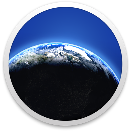 Living Earth mac破解版-Living Earth for Mac(地球动态天气桌面软件) 下载