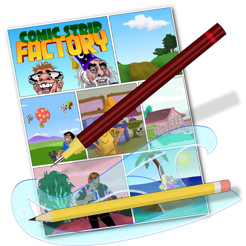 Comic Strip Factory Mac版下载-Comic Strip Factory for Mac(漫画制作软件) 